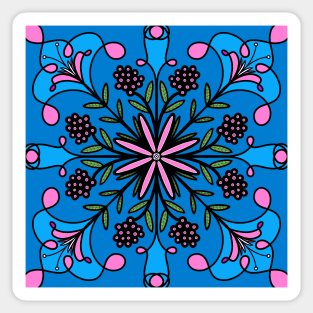 Blooming Mandala Sticker